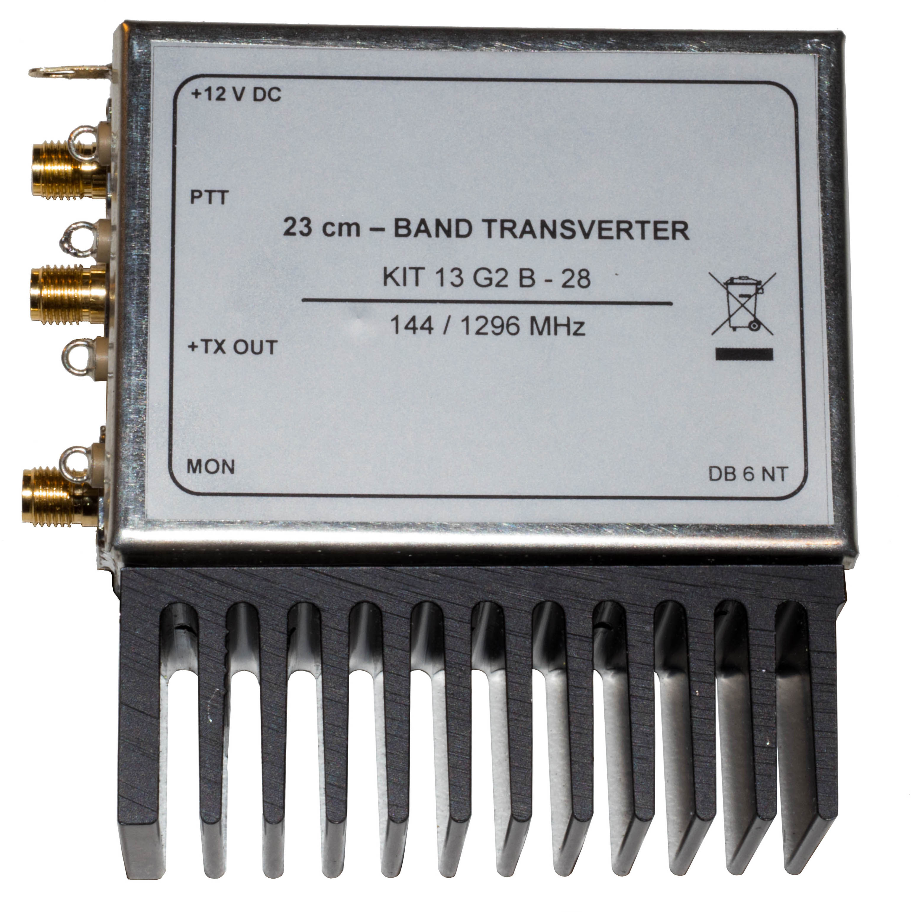 koken zo alliantie 23 cm Transverter (28 MHz / 1296 MHz) - DB6NT KIT